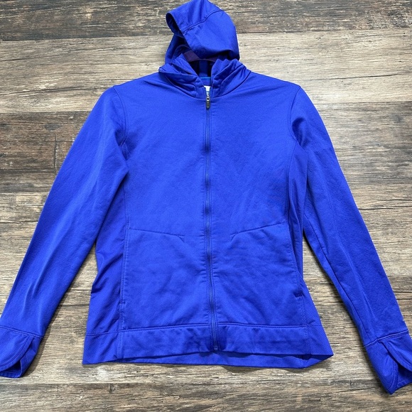 Columbia Omniwick Hooded Jacket with Full-Length Zipper and Slim Fit - Picture 1 of 5